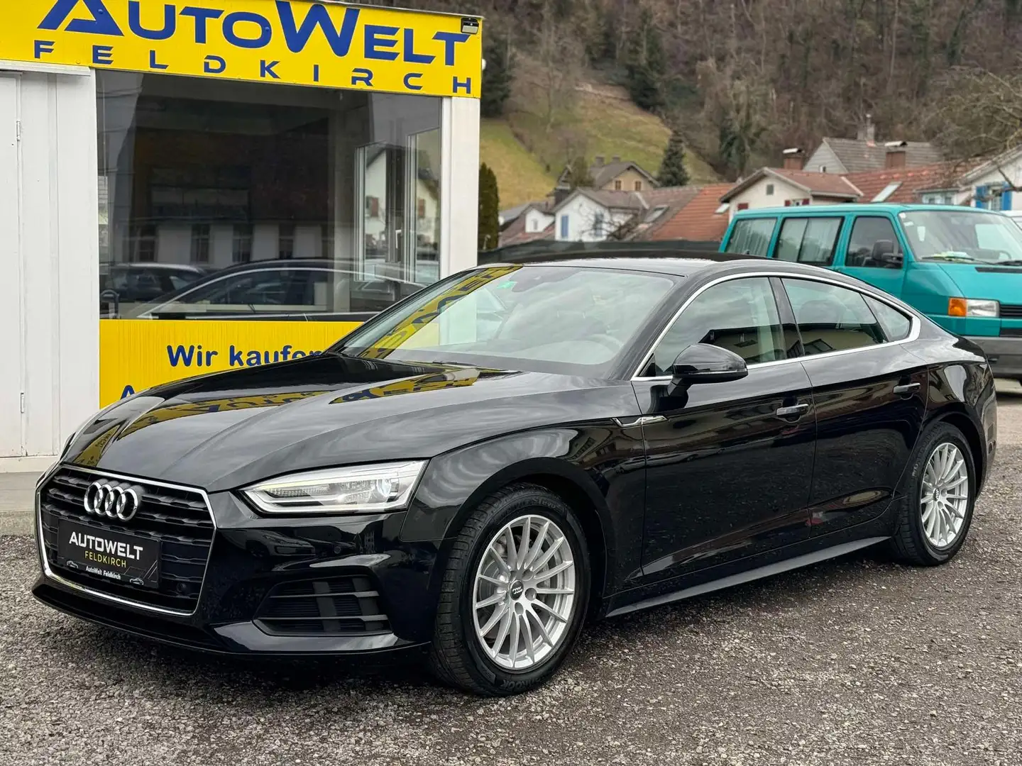 Audi A5 Sportback basis Automatik Chrompaket *NAVI *190 PS Negro - 1