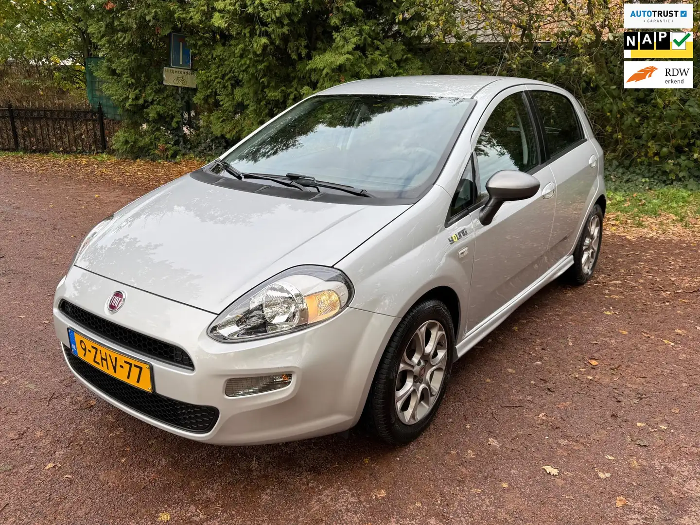 Fiat Punto Evo 0.9 TwinAir Young / Airco / NAP / Bluetooth / 5d / Grigio - 1