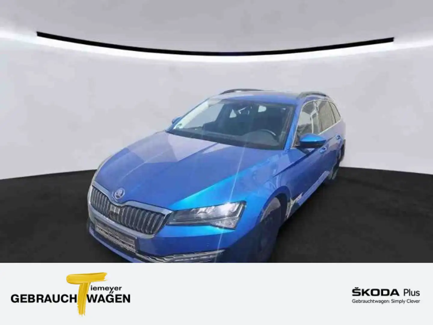 Skoda Superb Combi 2.0 TDI DSG AMBITION NAVI SMART-LIN Blau - 1