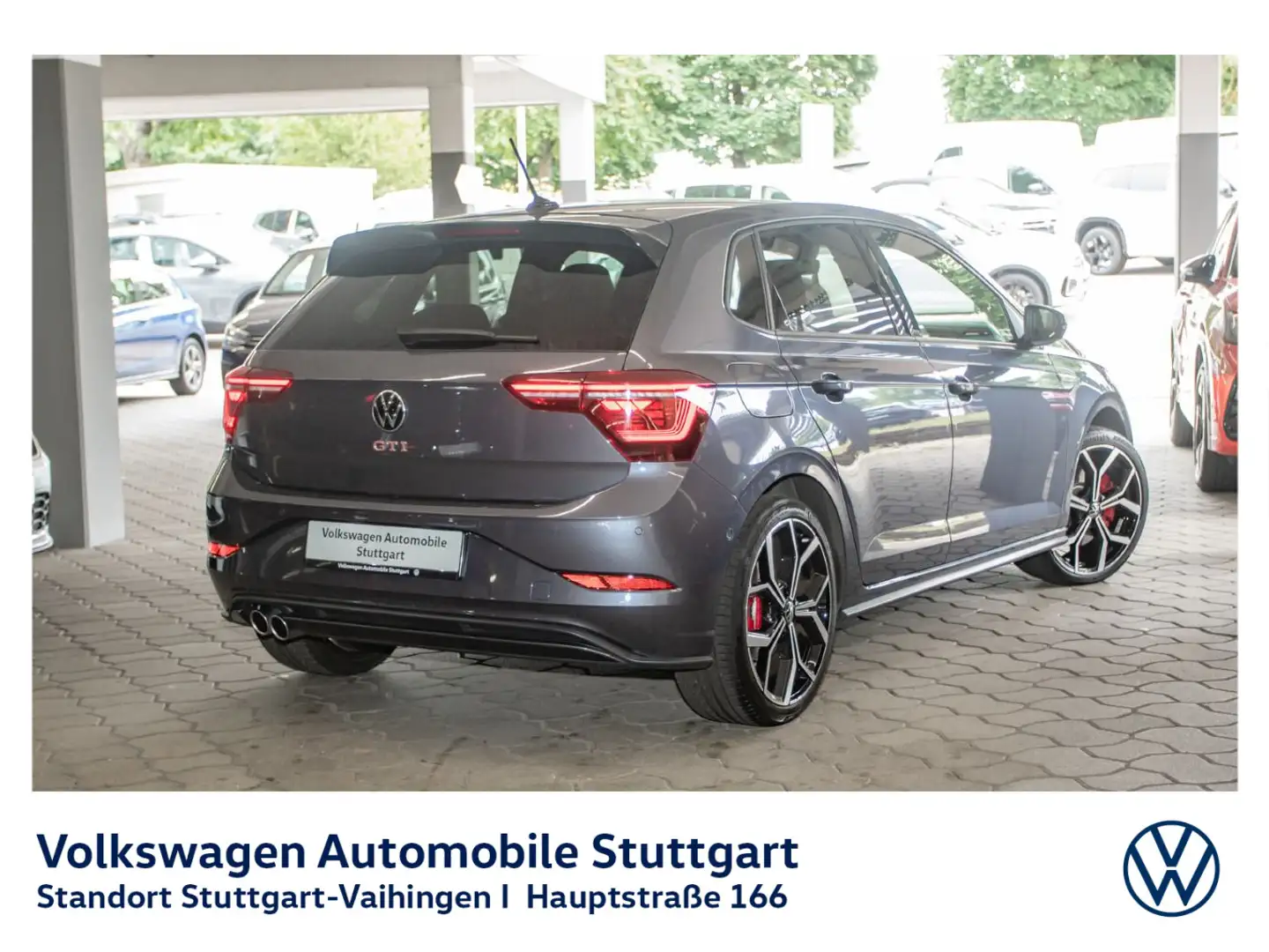 Volkswagen Polo VI GTI 2.0 TSI DSG 152 kW Navi Klima LED SH Grau - 2