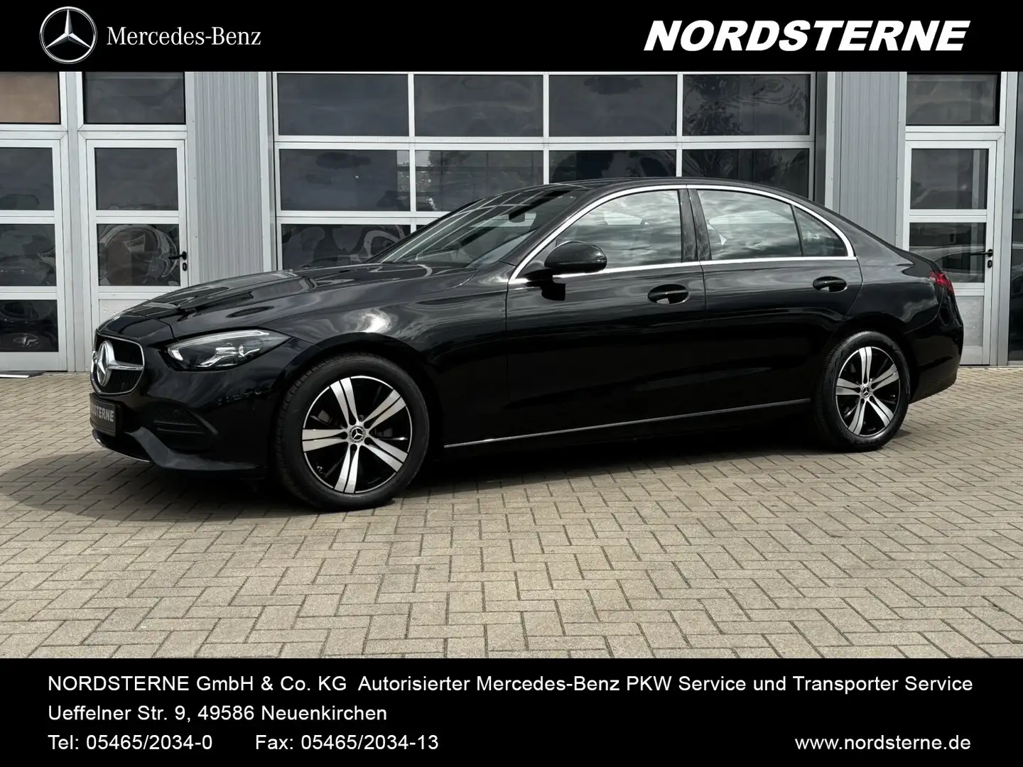 Mercedes-Benz C 180 C 180 AVANTGARDE+MBUX+KAMERA+LED+NAVIGATION+SHZ Schwarz - 1