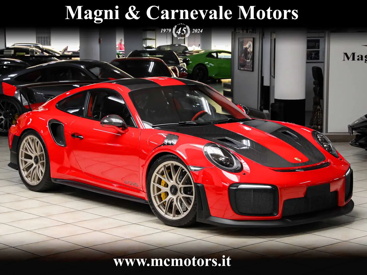 Porsche 991 GT2 RS CLUBSPORT|WEISSACH PACK|MAGNESIUM RIMS|LIFT Rosso - 1