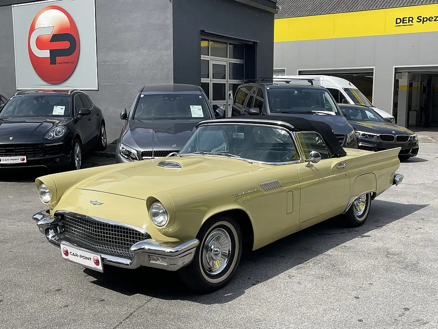 Ford Thunderbird V8 Cabrio Bej - 1