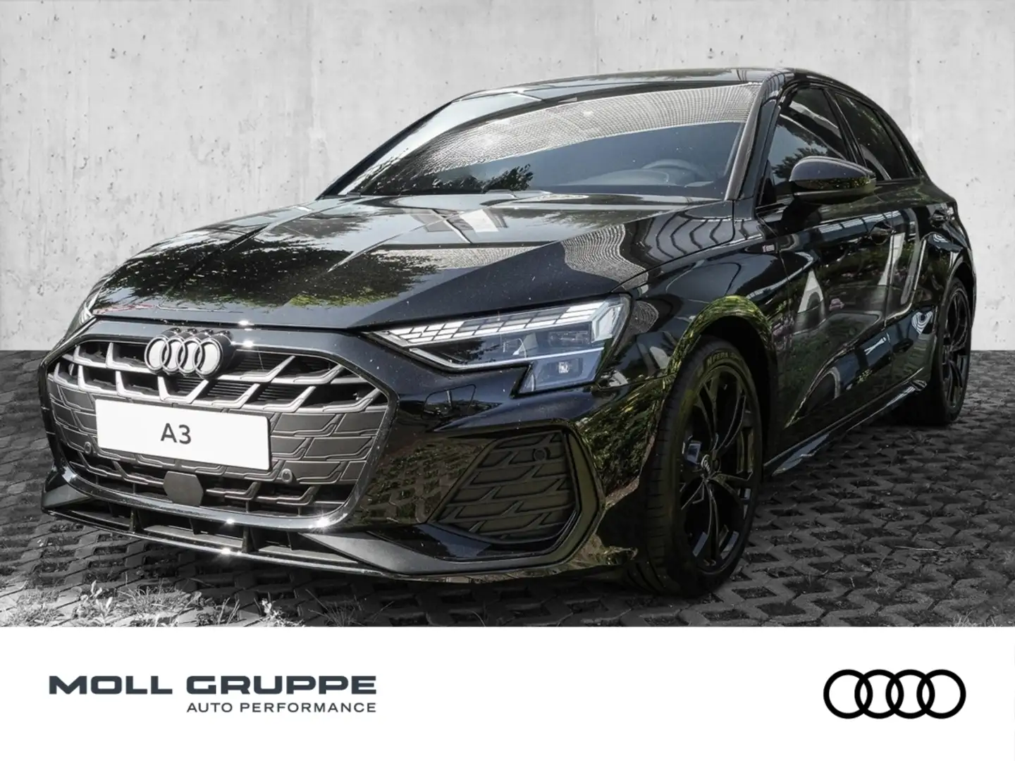 Audi A3 Sportback S line 35 TFSI 110 kW S tronic ACC Noir - 1