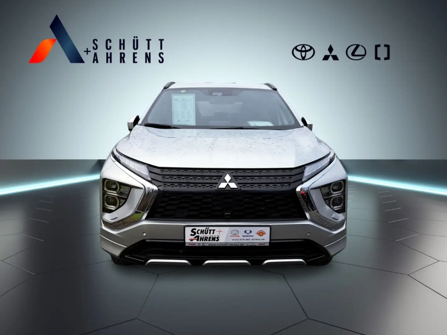 Mitsubishi Eclipse Cross 2.4 PHEV Select AWD PDC Navi  SHZ Keyless Klima LE Zilver - 2