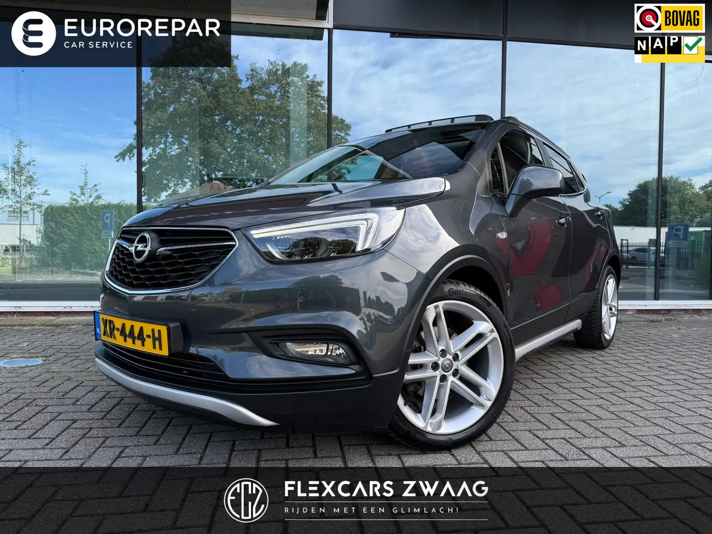 Opel Mokka X 1.4 Turbo Innovation - Leder - Navi - Schuifdak - Gris - 1