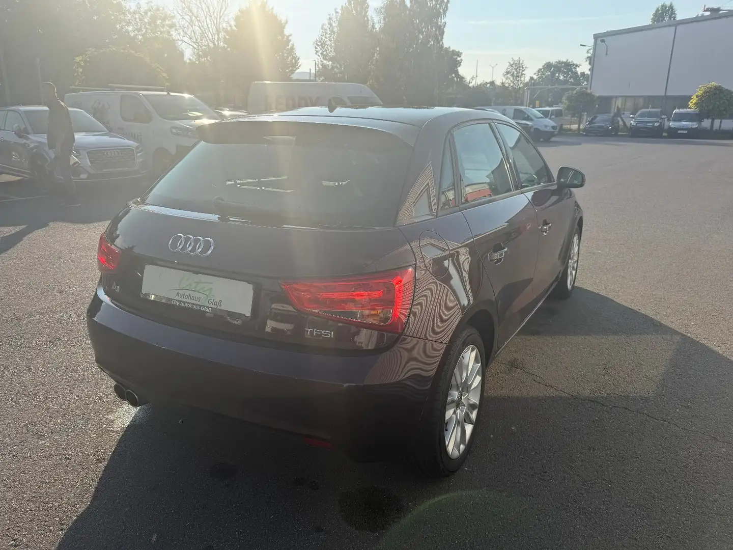 Audi A1 Sportback ambition+Navi+Shz+Klima Rot - 2