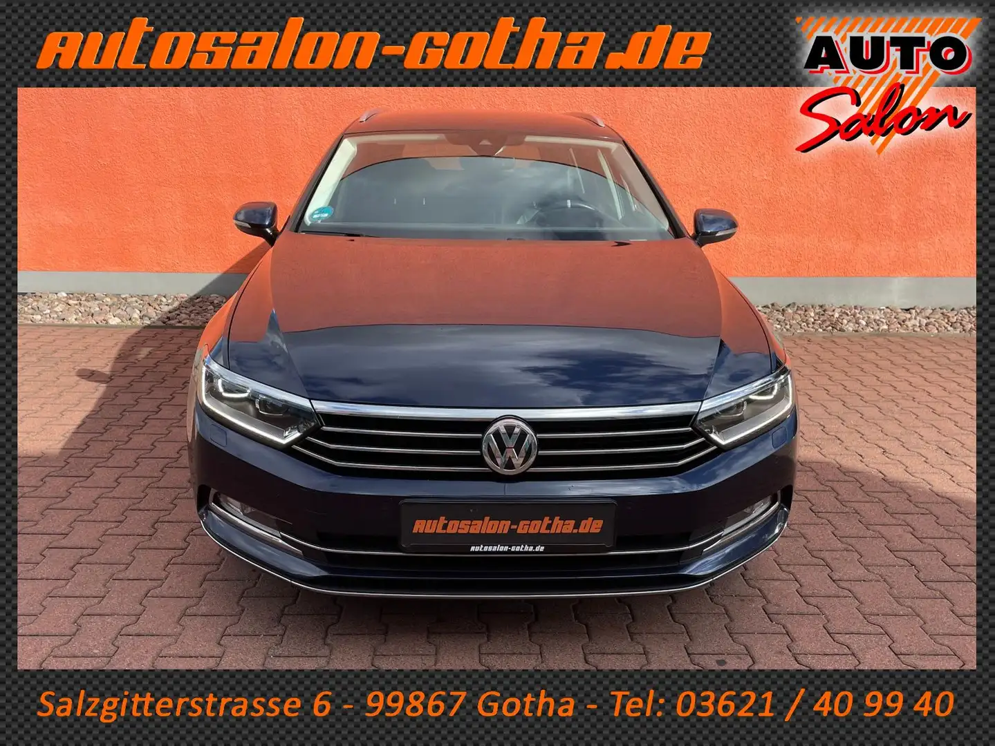 Volkswagen Passat Variant Highline DSG LED+NAVI APPS APPS Bleu - 2