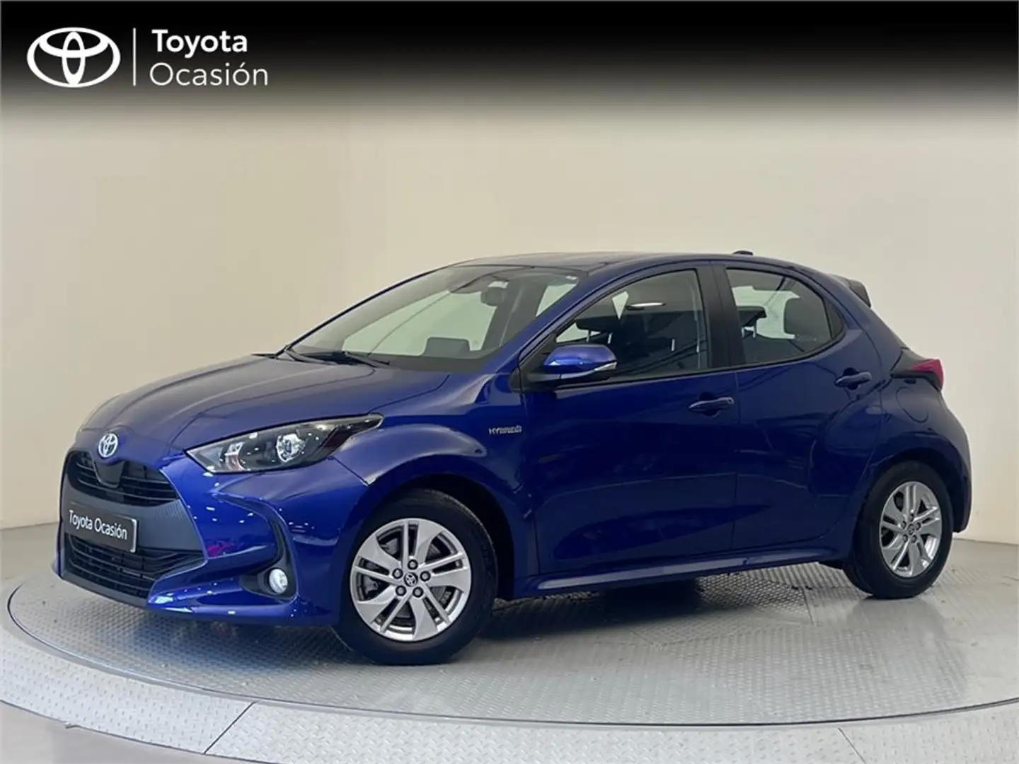 Toyota Yaris 120H 1.5 Active Tech Bleu - 1