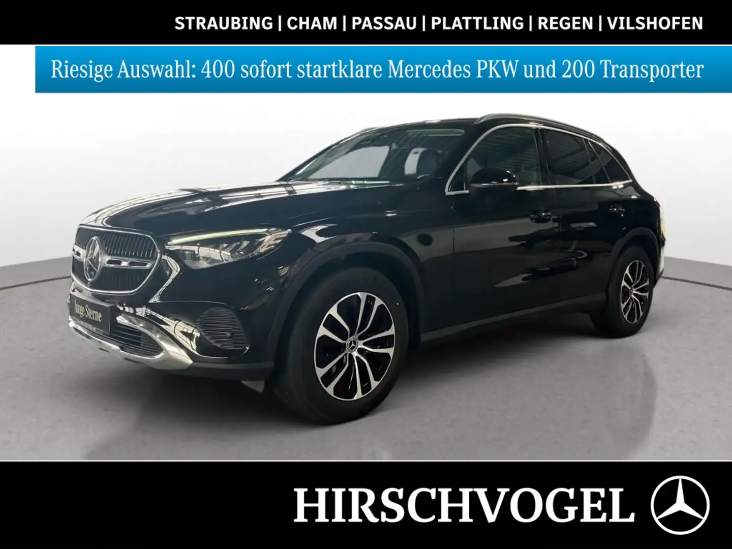 Mercedes-Benz GLC 200 4M Edition AVANTGARDE+AHK+DISTRON+Memory Schwarz - 1