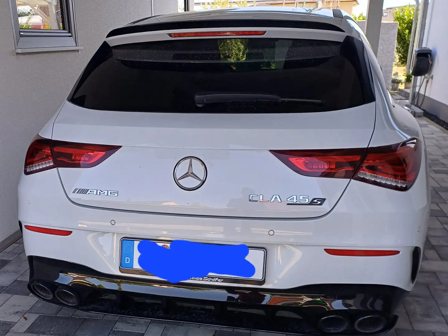Mercedes-Benz CLA 45 AMG CLA Shooting Brake S 4Matic+ Shooting B Speedsh 8G Blanc - 2