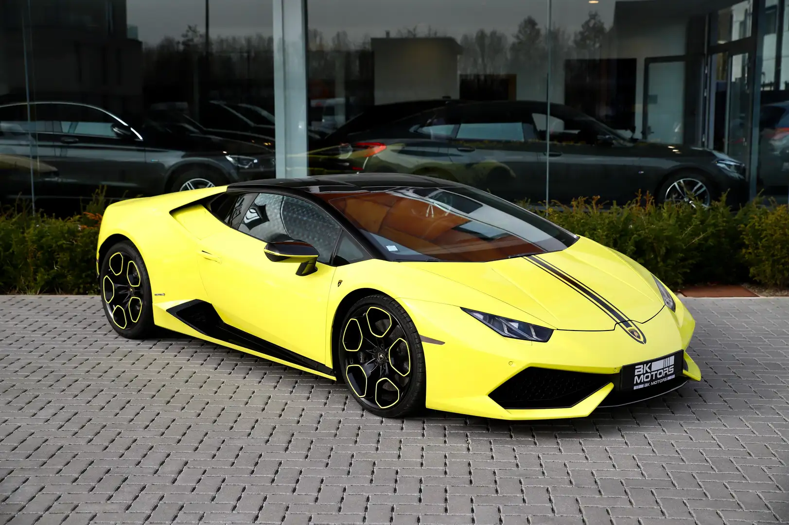 Lamborghini Huracán 5.2i V10 40v LP610-4 -Camera-Lift-Navi-Leather Negro - 2