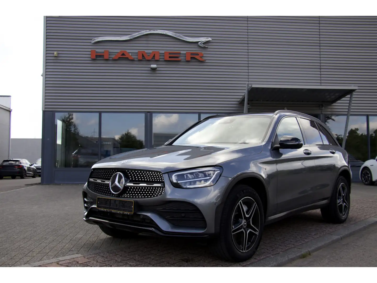 Mercedes-Benz GLC 300 de 4Matic 9G-TRONIC AMG-Line Gris - 1