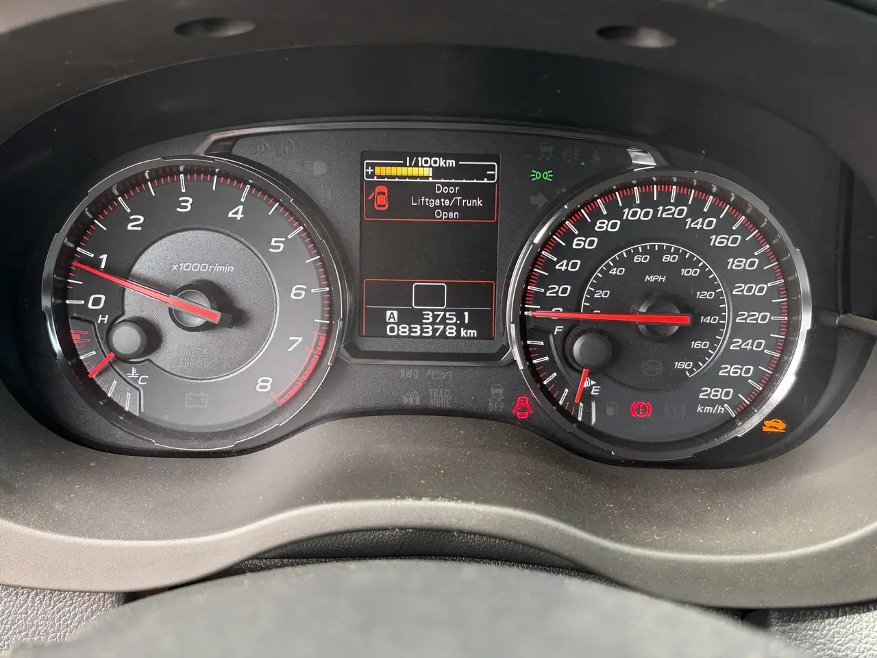 Subaru WRX снимка Subaru WRX