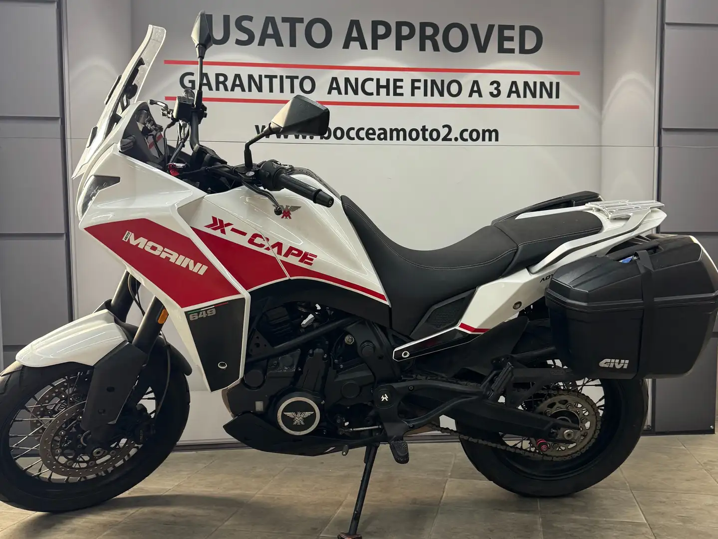 Moto Morini X-Cape Bianco - 2