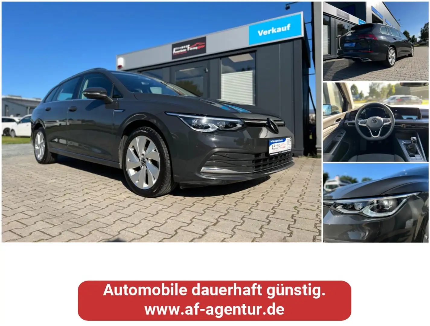 Volkswagen Golf VIII 1.5 TSI Style OPF (EURO 6d) 1.5 TSI EU6d Styl Grau - 1
