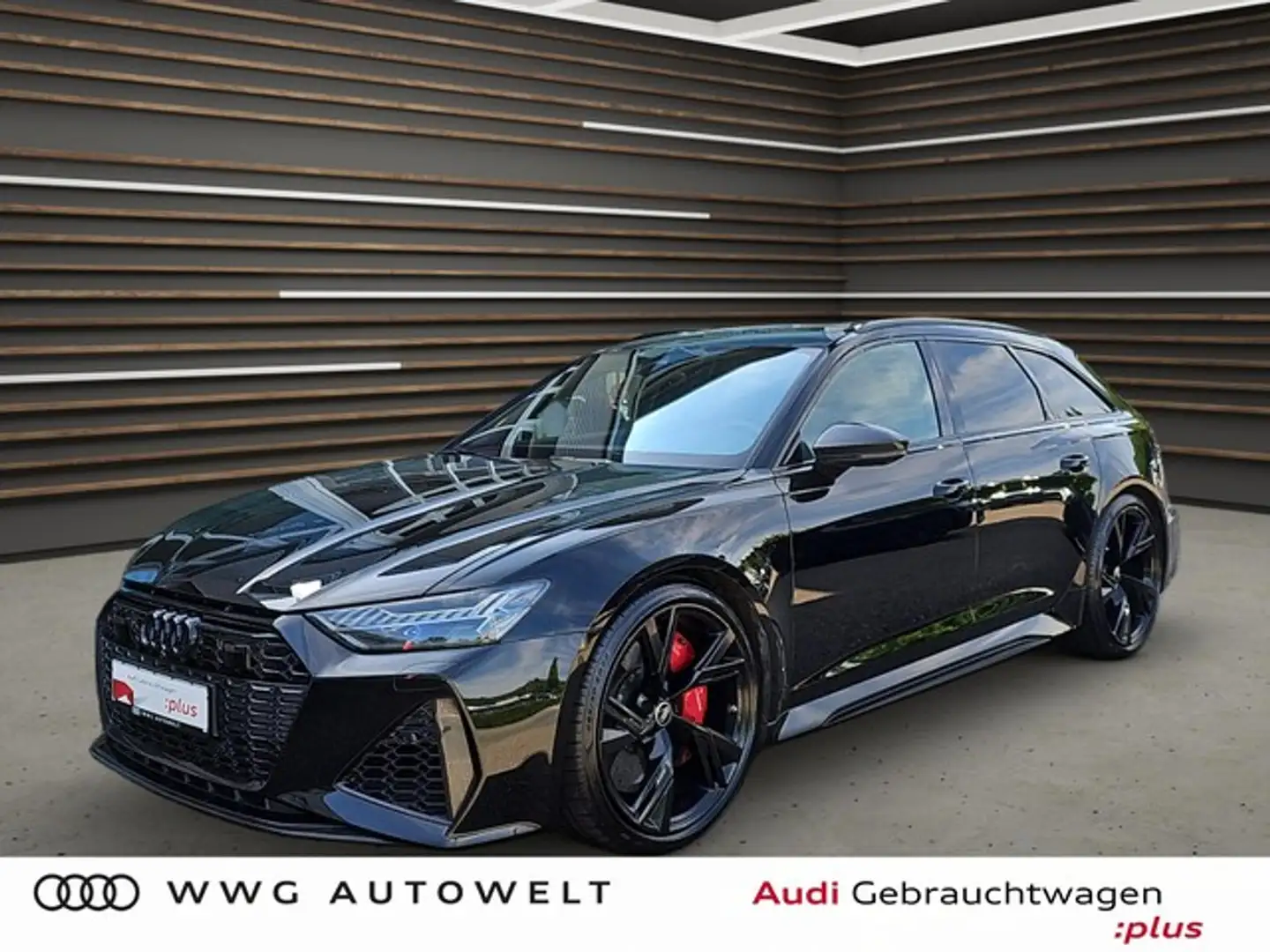 Audi RS6 RS 6 Avant 4.0 TFSI quattro HUD Matrix Pano Schwarz - 1
