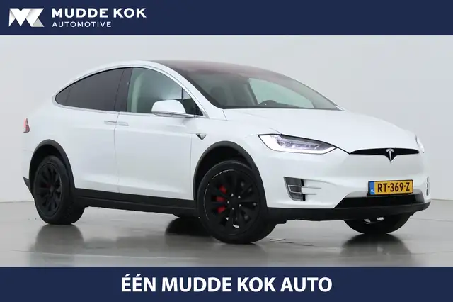 Tesla Model X 100D | 6P | Vol-Leder | Trekhaak | Getint Glas | C