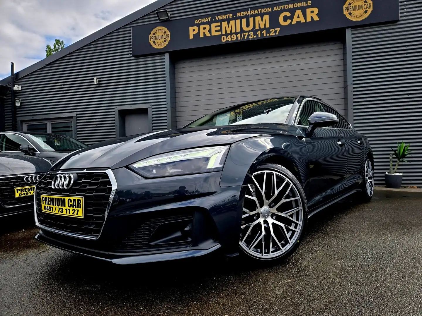 Audi A5 A5 Sportback 30 TDi VIRTUAL PLATINIUM TOIT OUVRANT Gris - 1