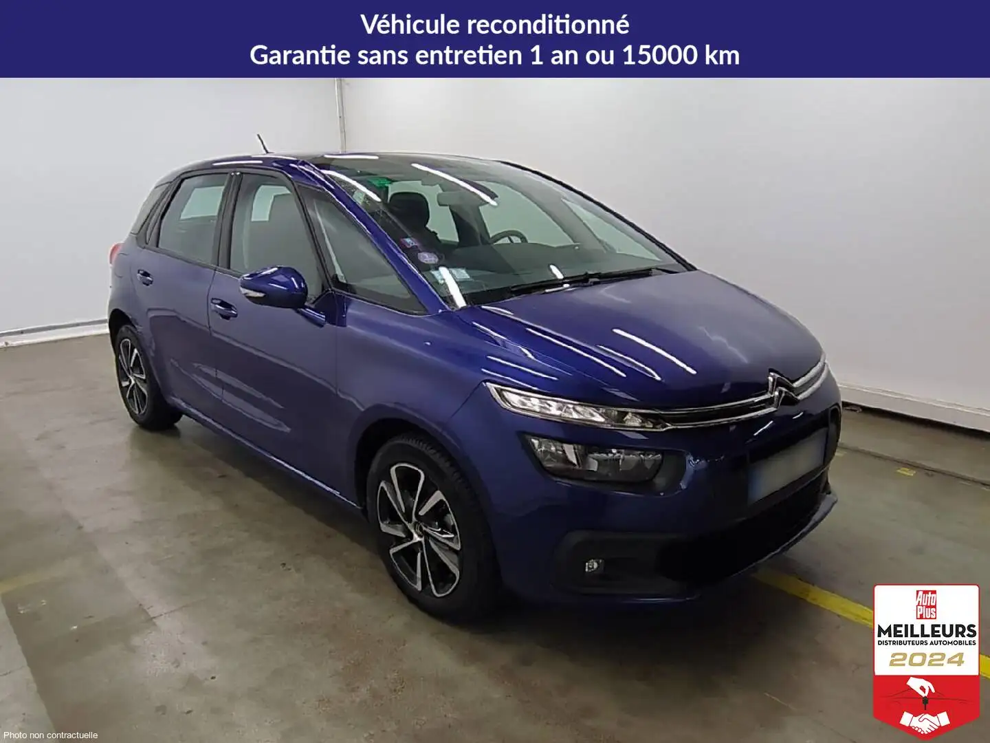 Citroen C4 Picasso PureTech 130 EAT6 Feel +Jantes 17\ Blanc - 2