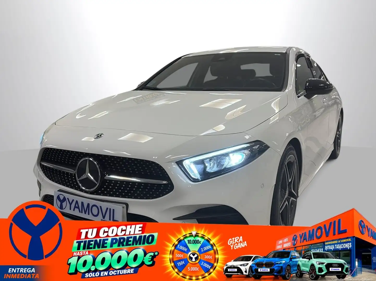 Mercedes-Benz A 180 180d Sedán 7G-DCT Blanco - 1