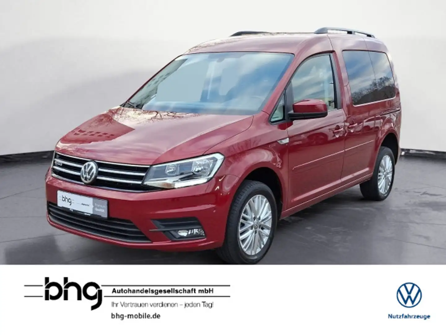 Volkswagen Caddy 2.0 TDI (5-Si.) DSG 4MOTION Comfortline Rot - 1