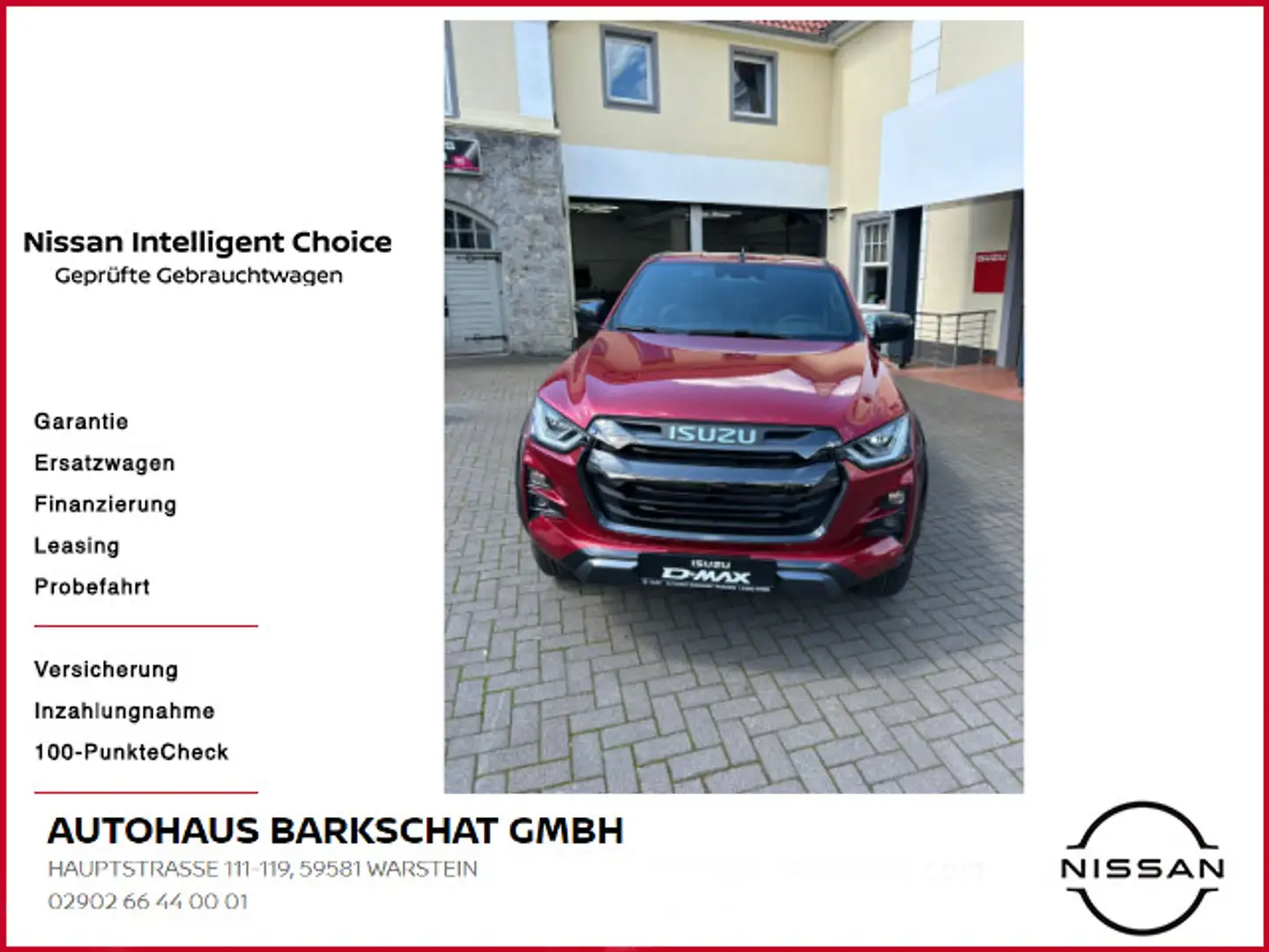 Isuzu D-Max Double Cab 4WD V-CROSS--Sofort Vefügbar--N Rouge - 1