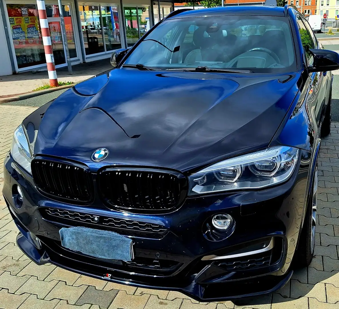 BMW X6 M M50 d Negru - 1
