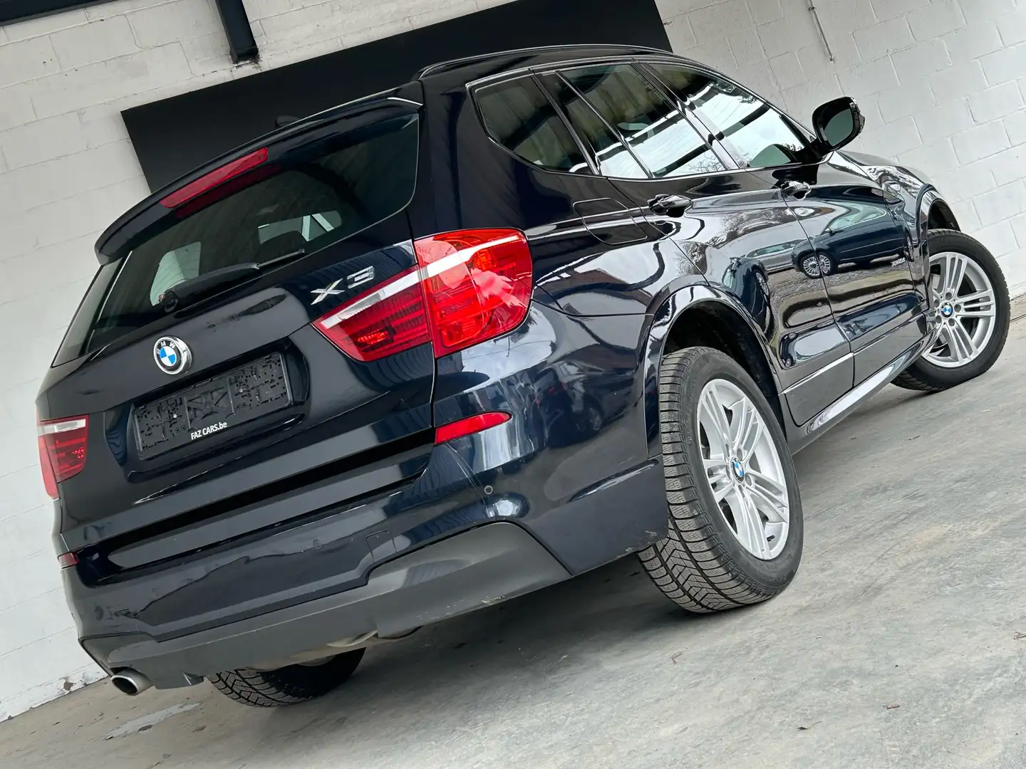 BMW X3 2.0 d xDrive20 * PACK M + CUIR + GPS + CLIM * Bleu - 2