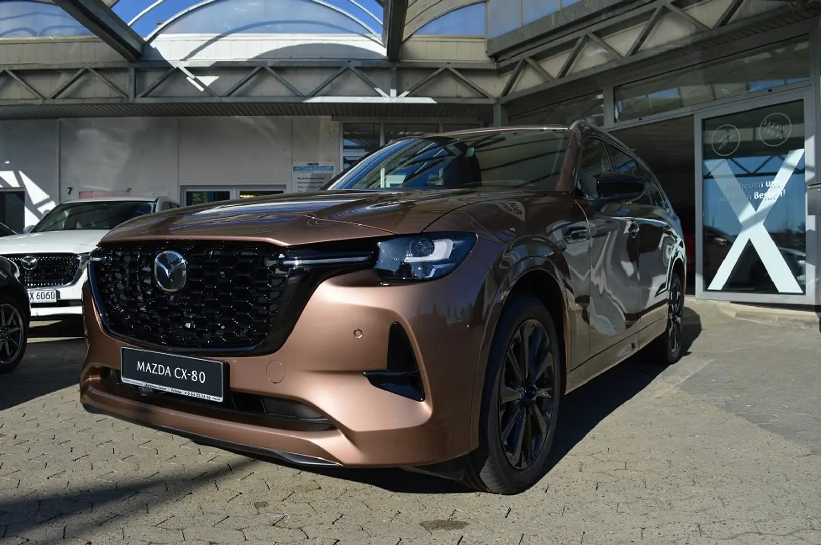 Mazda CX-80 3.3L e-SKYACTIV D 254ps AWD Homura Plus CAHO AHK Braun - 2