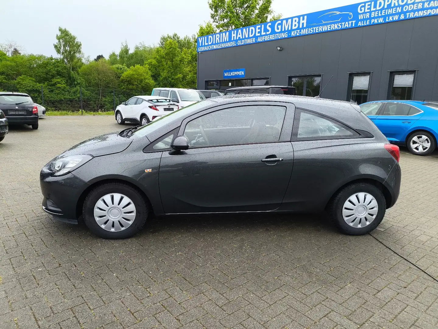Opel Corsa E Edition,AUTOMATIK,KLIMA,SITZHEIZUNG Grau - 2