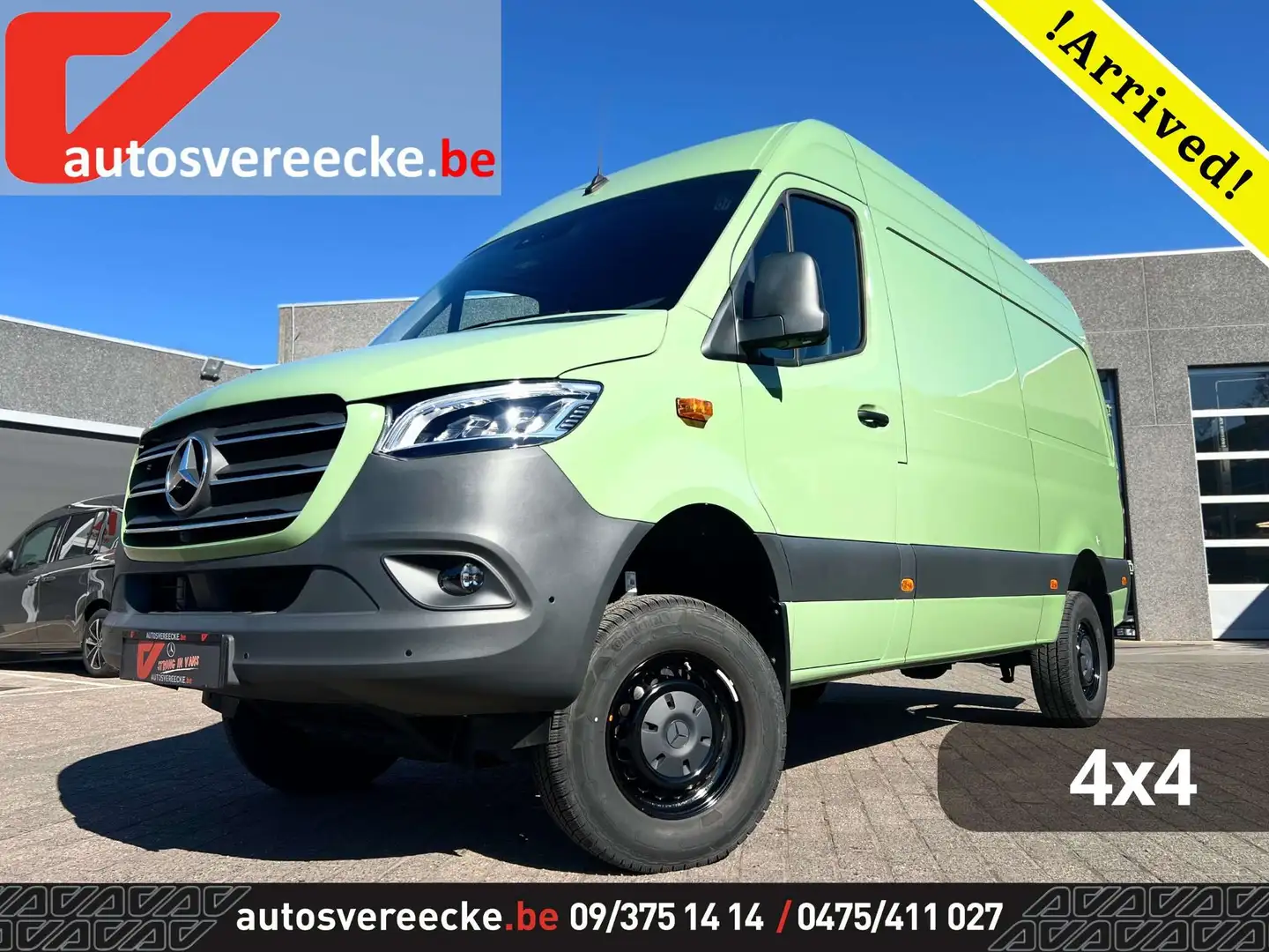 Mercedes-Benz Sprinter 319 L2H2 AWD (54.000€ex) 360CAMERA4X42.8t Sle Vert - 1