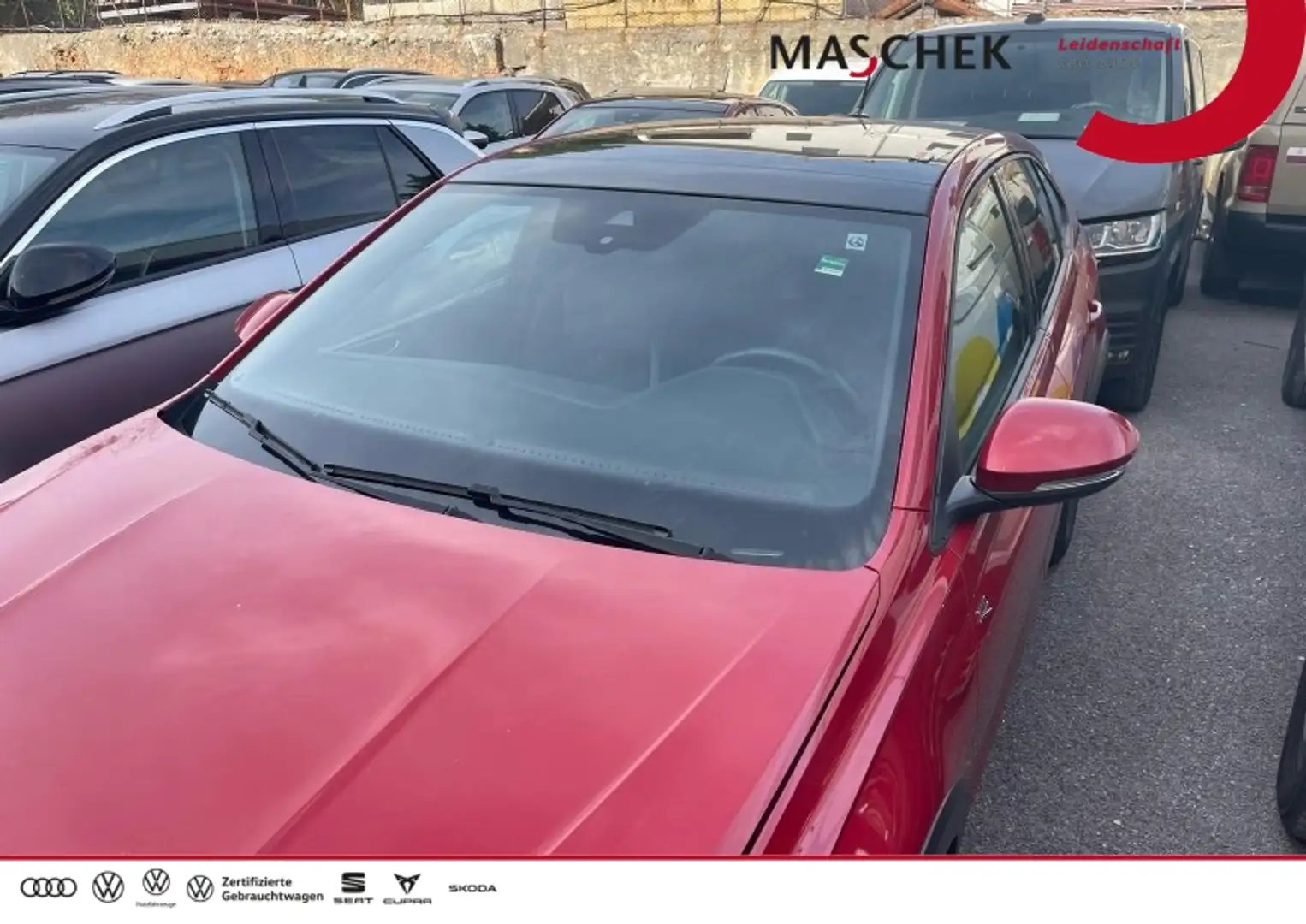 Volkswagen Taigo R-Line 1.0 TSI DSG Pano ACC LED Carplay IQ.DRIVE Rot - 1