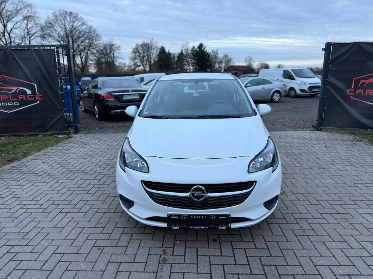 Opel Corsa E Selection 1. HAND/WENIG KM/KLIMA/PDC/ALU Blanc - 2