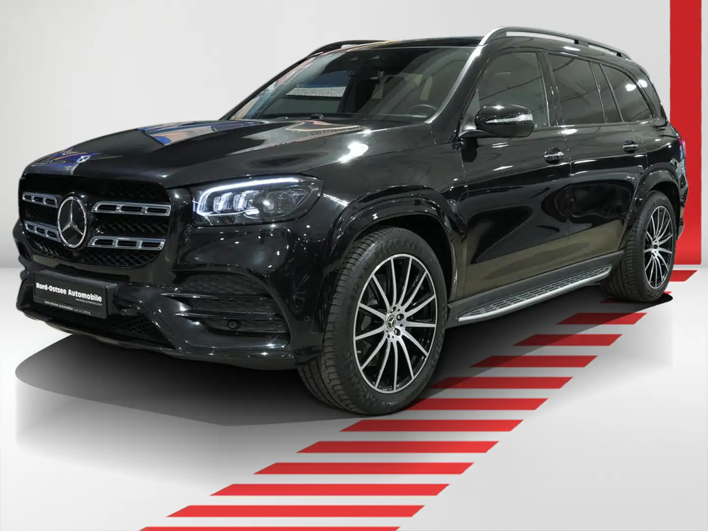 Mercedes-Benz GLS 450 4M HUD PANO NIGHT 7SITZE MULTI 360° KAME Schwarz - 2