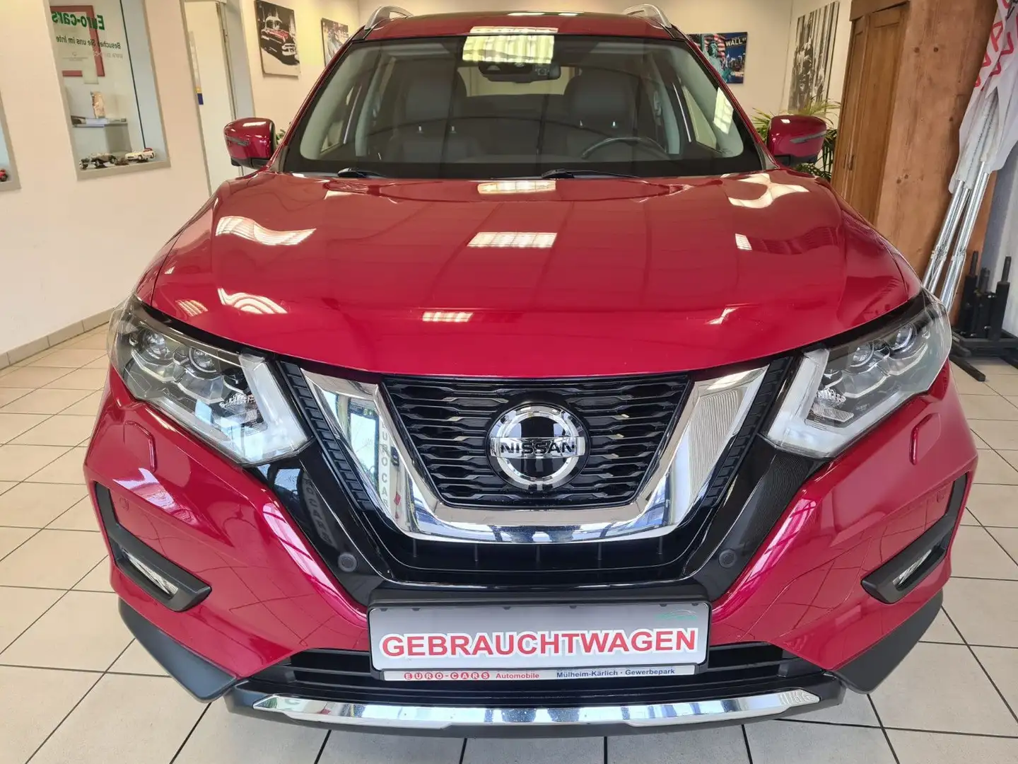 Nissan X-Trail Tekna /NUR 40.TKM/SCHECKHEFT/LED/BOSE Rot - 2
