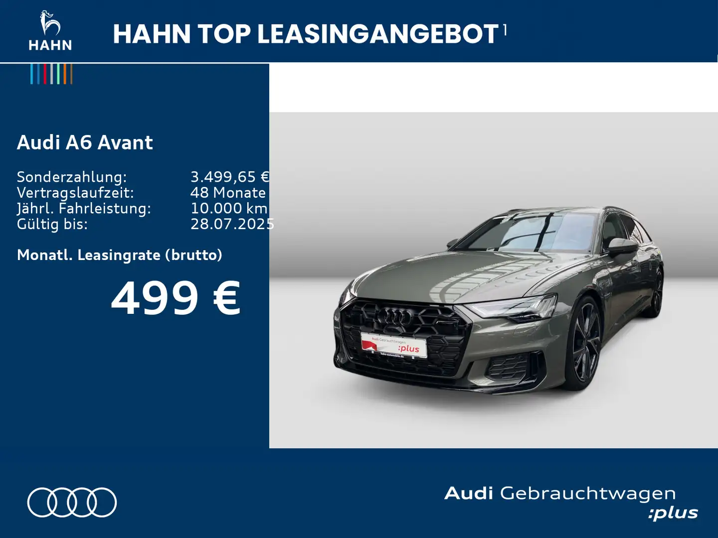 Audi A6 50TFSIe qua S-Line S-Trc Virtual Matrix Grau - 2