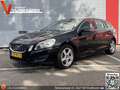 Volvo V60 2.4 D5 Momentum | Leder | Cruise | Climate | Navi Zwart - thumbnail 1