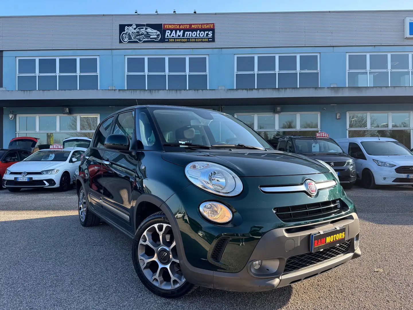 Fiat 500L 500L 1.4 Trekking 95cv Neopatentati Vert - 1