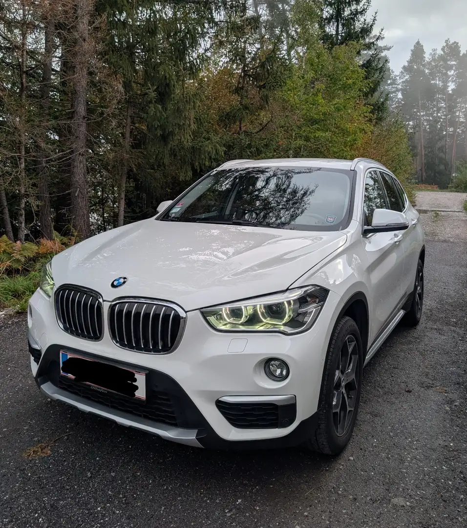 BMW X1 xDrive18d xLine Aut. Weiß - 1