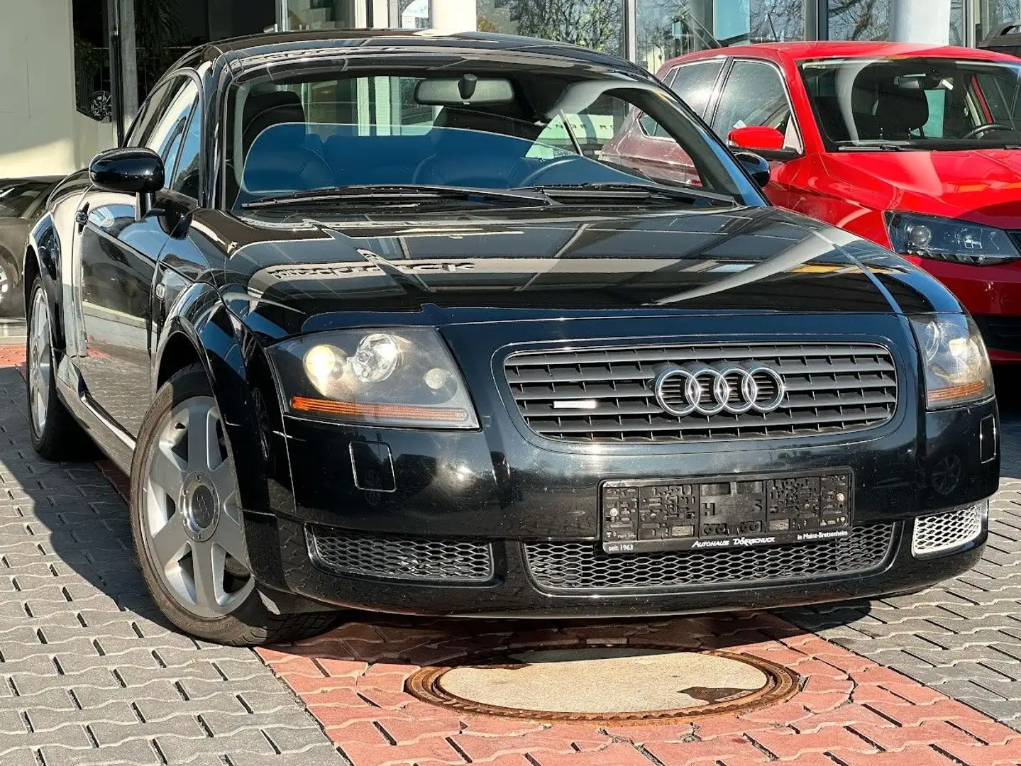 Audi TT Coupe 1.8T quattro 2.HAND ORIGINALZUSTAND! Negro - 1