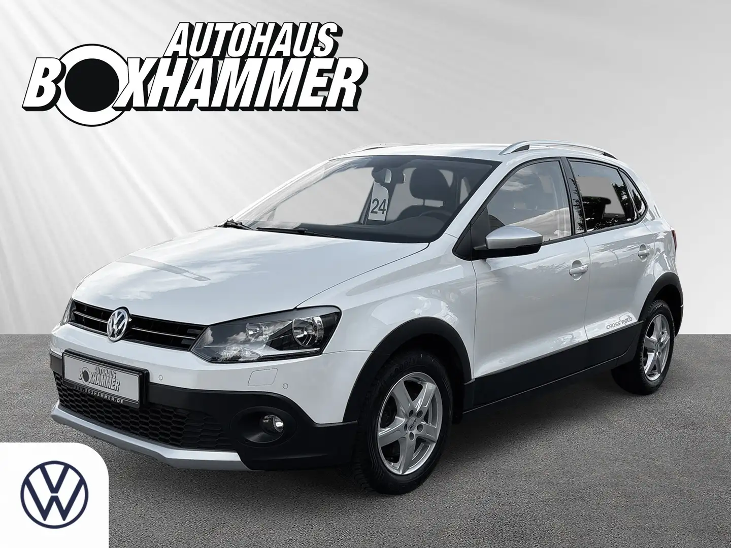 Volkswagen Polo Cross 1,2 TSI TEMPOMAT+SHZ+KLIMA+PDC Weiß - 1