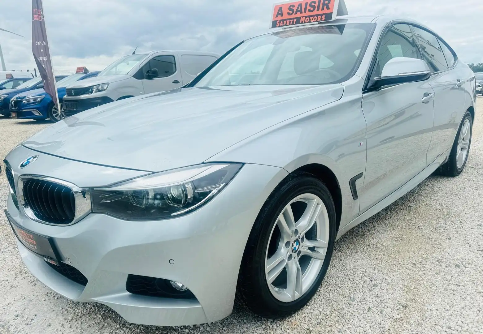 BMW 318 Gran Turismo 318 dA Full Pack-M face lift Gris - 1