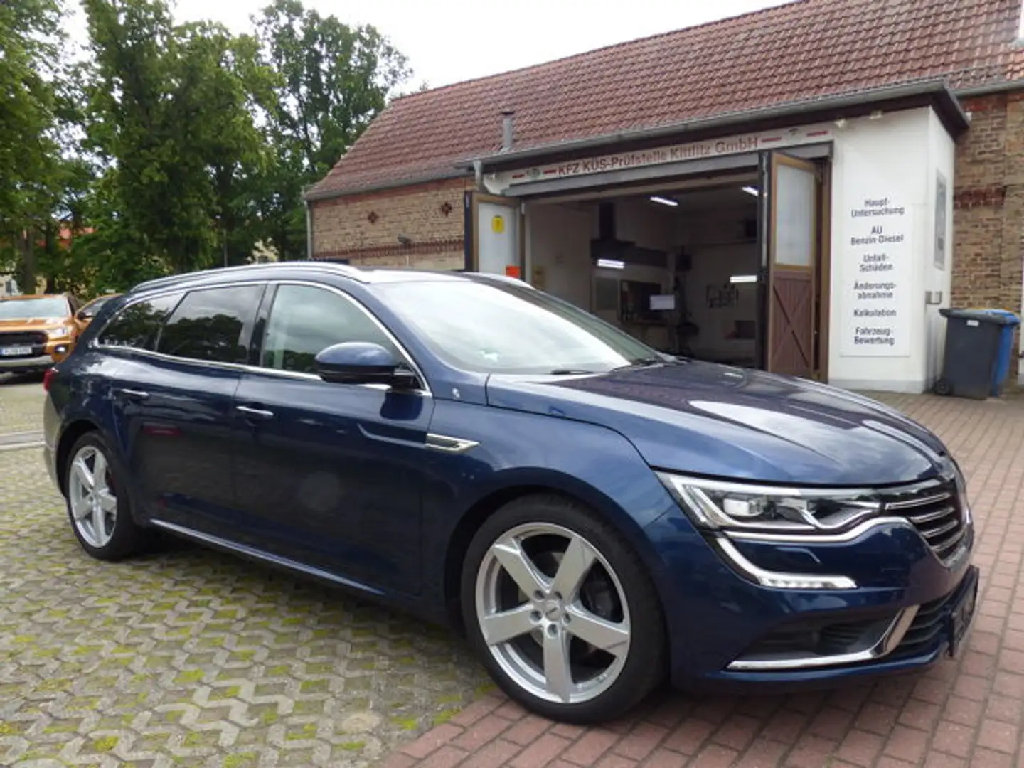 Renault Talisman 1.6 dCi Autom. Leder, LED,Sitzh.,Tempo. Blauw - 2