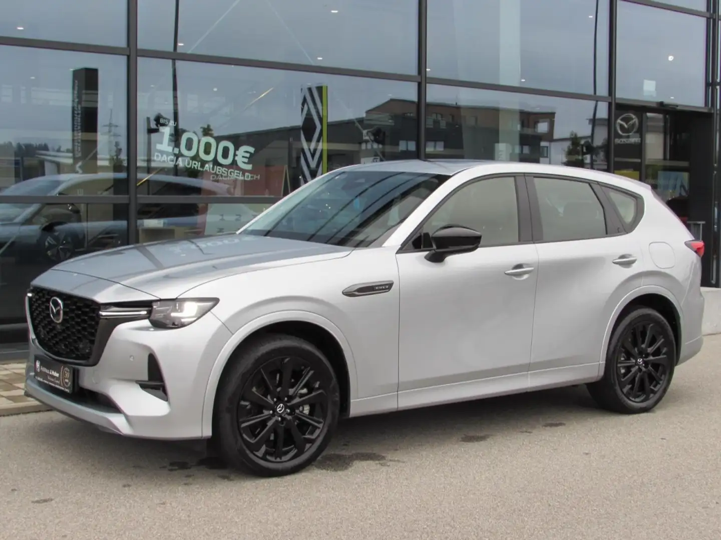Mazda CX-60 2.5 SKYACTIV-G Homura PHEV Klima Navi Leder Stříbrná - 2