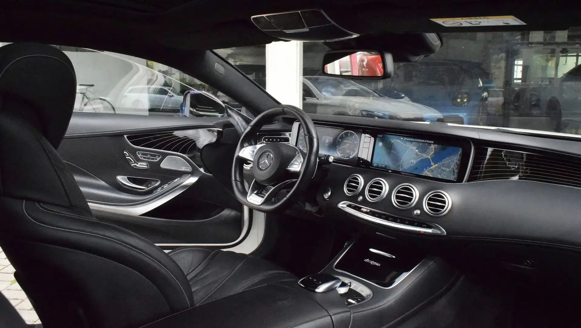 Mercedes-Benz S 63 AMG 4M DESIGNO! NIGHT-PAKET! "BURMESTER" Blanc - 2