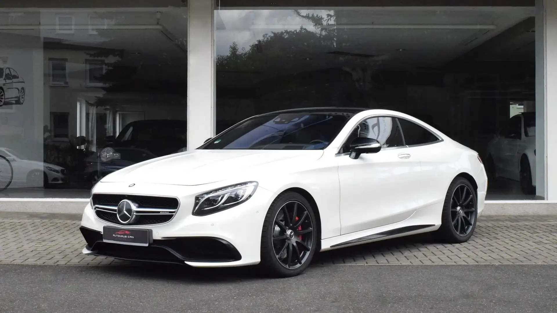 Mercedes-Benz S 63 AMG 4M DESIGNO! NIGHT-PAKET! "BURMESTER" Blanc - 1