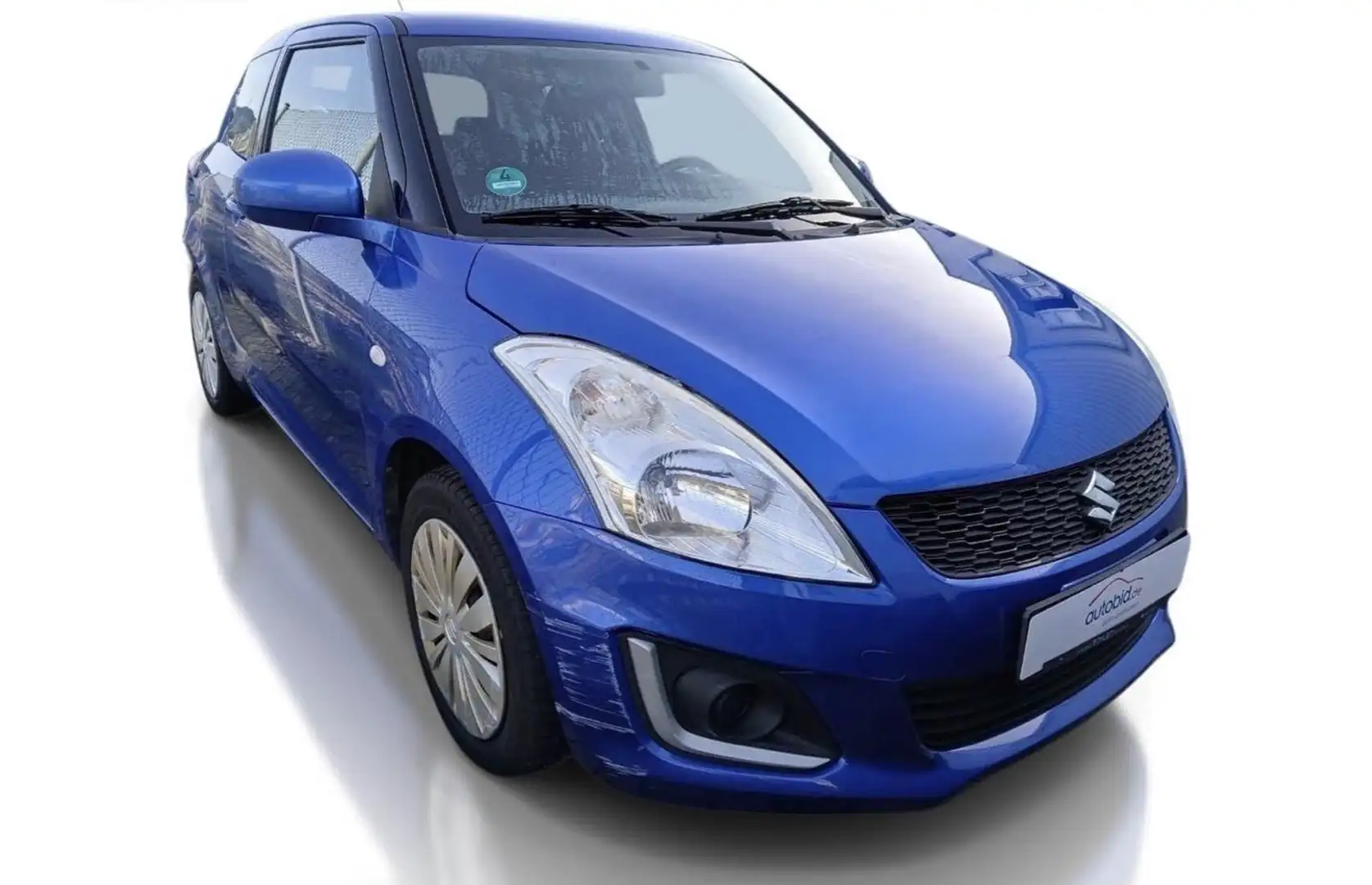 Suzuki Swift Basic*Tüv 03.2027*2.Hand*8-Fach bereift*Klima Blau - 2