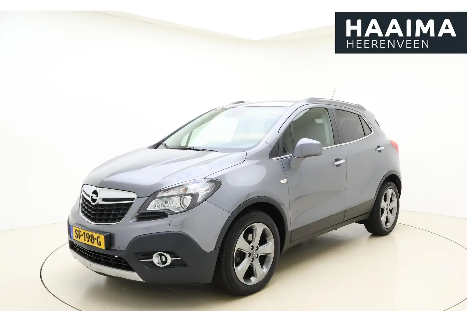 Opel Mokka 1.4 Turbo 140pk Cosmo 4x4 | Navigatie | Climate Co Grijs - 1