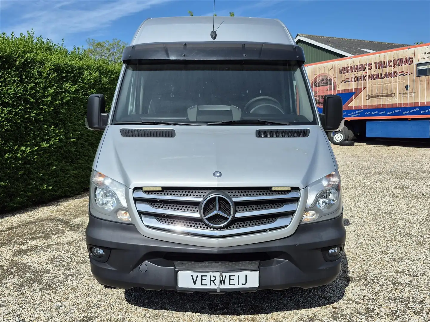 Mercedes-Benz Sprinter 319 3.0D | Inbouw! | Omvormer 230v | Airco | Cruis Zilver - 2